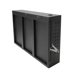 WorkPro 36-Inch Wall Mount Workbench with Foldable Steel Surface, Black,