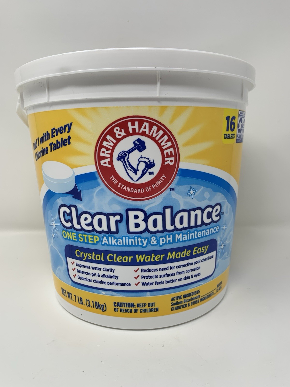 Tablets for Clear Balance Pool Maintenance Prevents Costly Corrosion 16 Count gallery