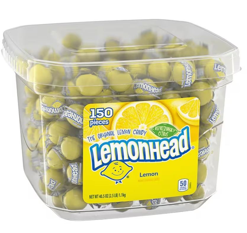 Lemonhead Hard Candy – 150 Pieces Tub gallery