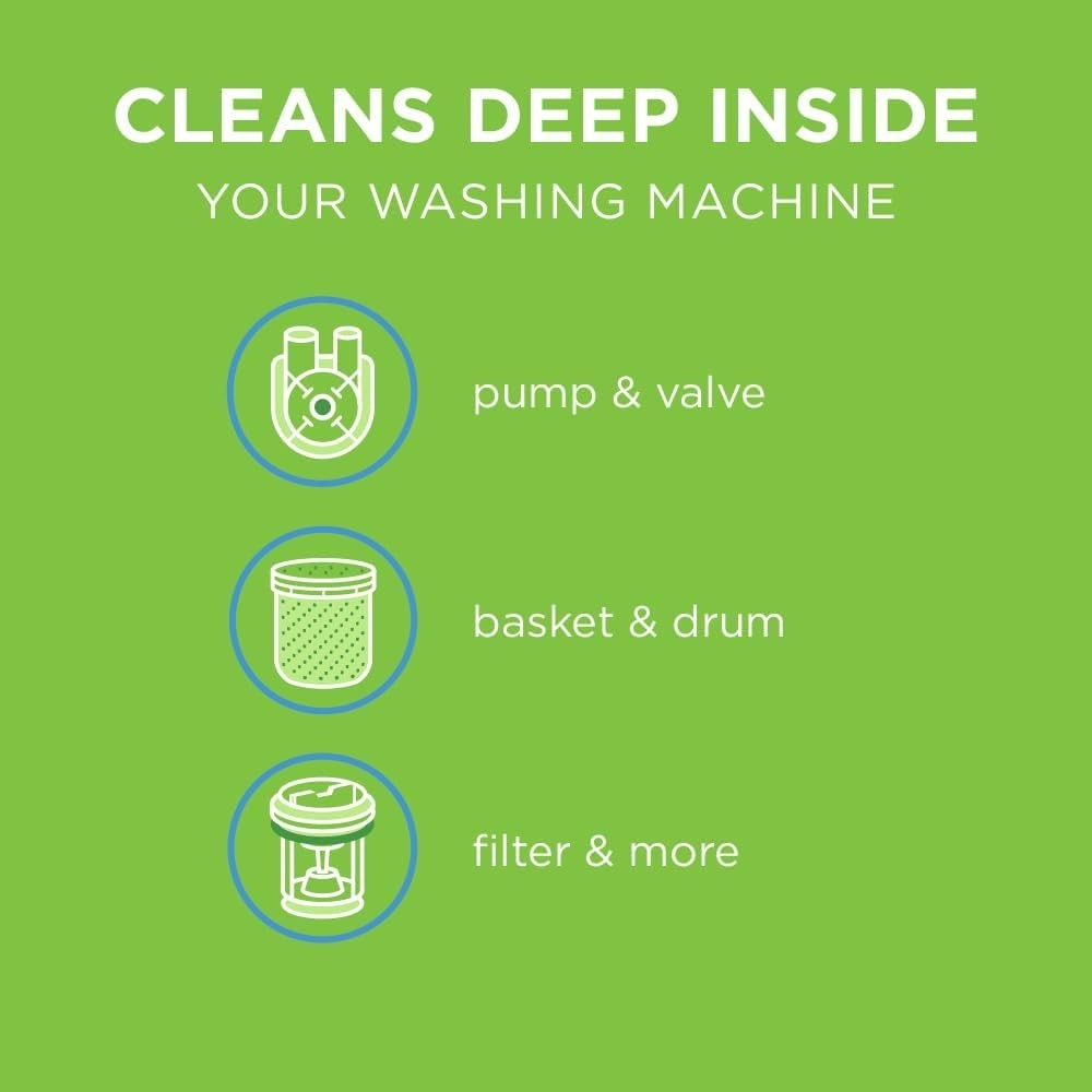 Affresh Washing Machine Cleaner, For Whirlpool, Maytag & Amana, - 6 Tablets gallery