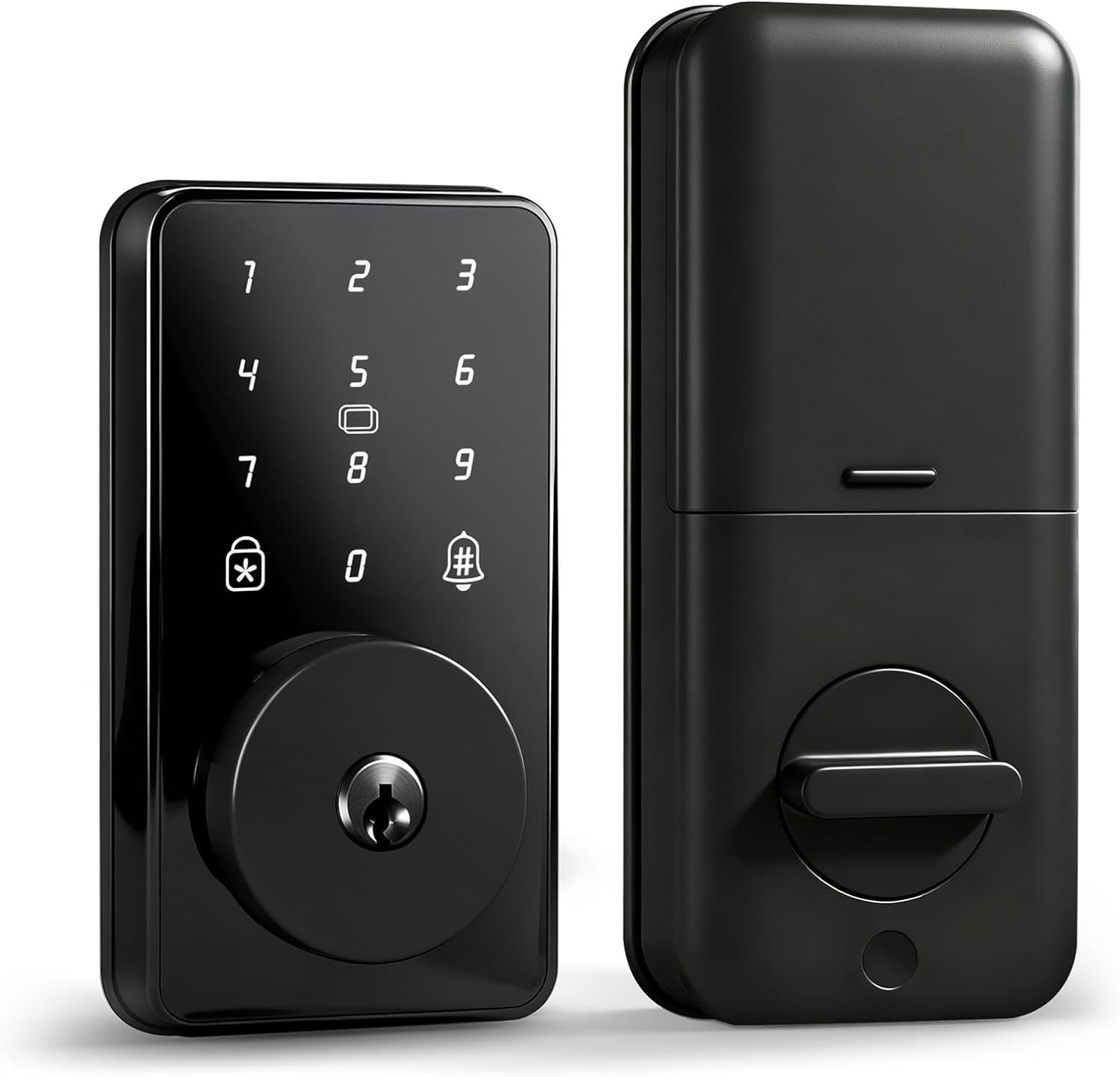 Keyless Entry Door Lock with Keypad, Smart Deadbolt Lock for Front Door with 2 gallery