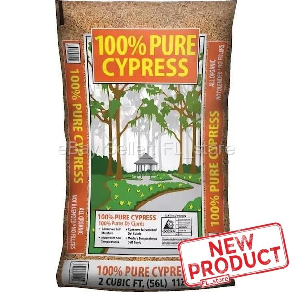 Landscape Select 2 Cu. Ft. Tan 100% Cypress Mulch Ground and Bed Cover NEW gallery