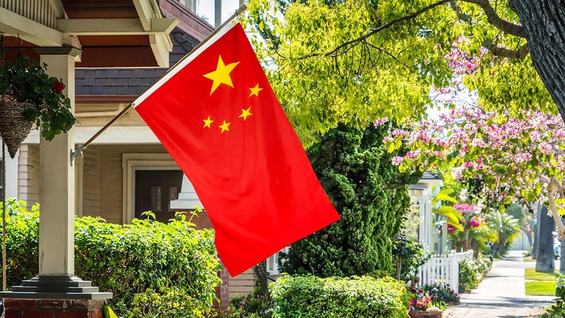 DANF China Flag 3x5 Ft Thick Polyester, Fade Resistant, Brass Grommets, Canva... gallery