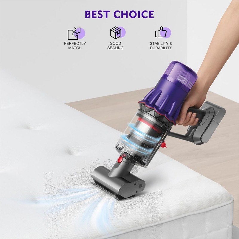 Release Bin Vacuum Cleaner Canister for Dyson SV20 V12 Detect Slim/SV18 V10 gallery