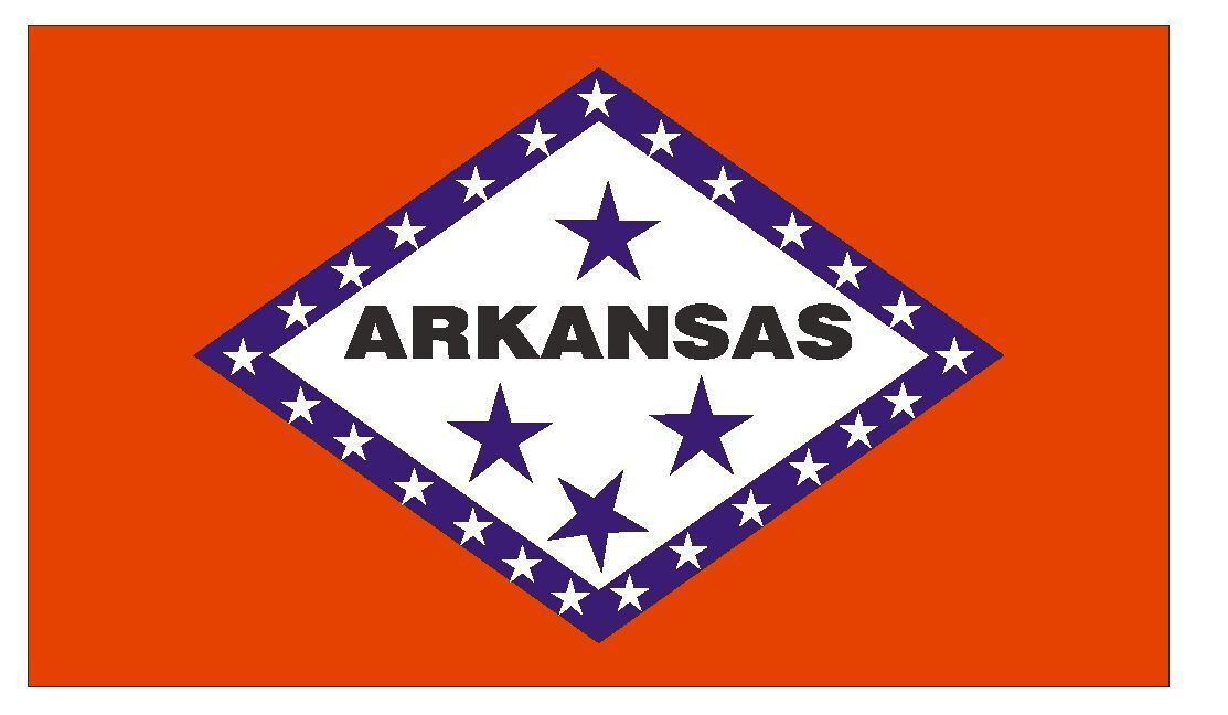 Arkansas State Flag Sticker Decal F33 gallery