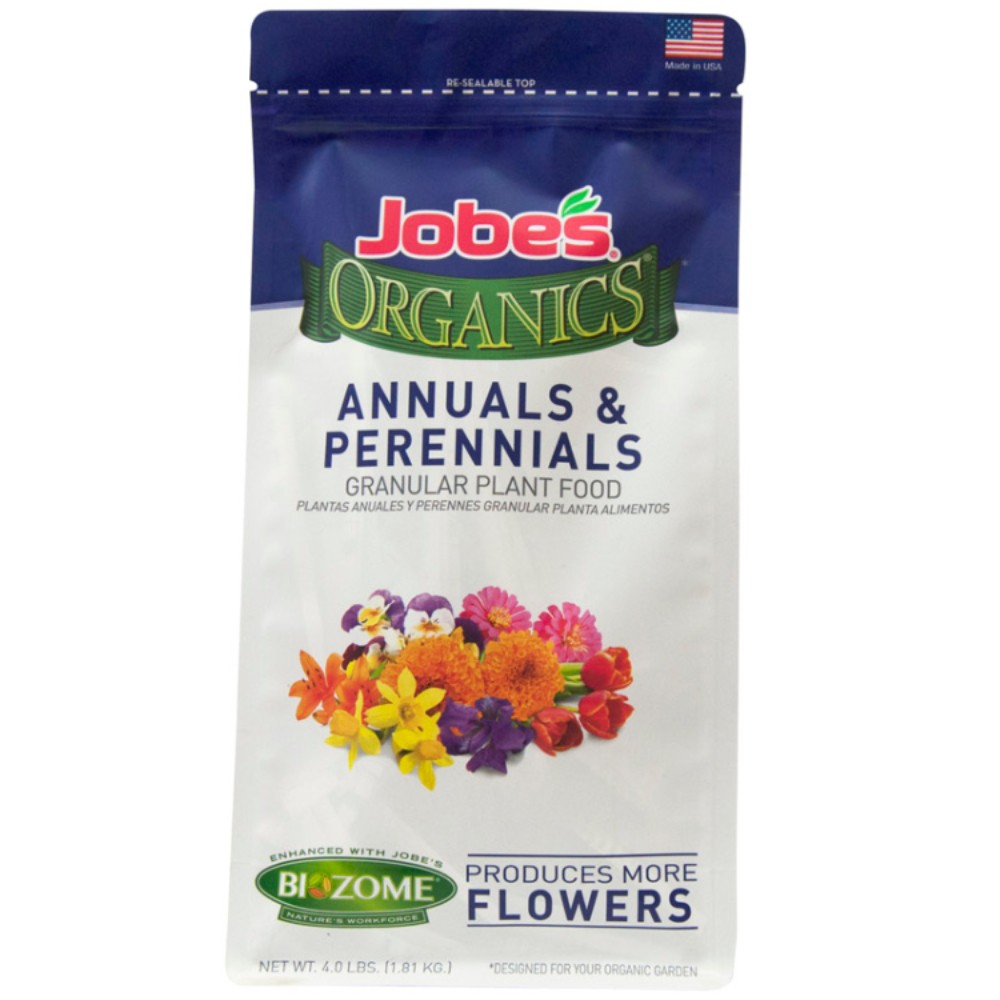 Jobes 9627 Solid Granular 3-5-4 Annuals and Perennials Plant Food 4 lbs. gallery