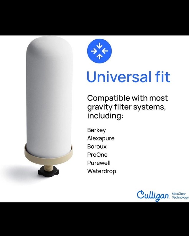 NEW Culligan with MaxClear Technology 2.25 Gallon Gravity Water Filter System gallery
