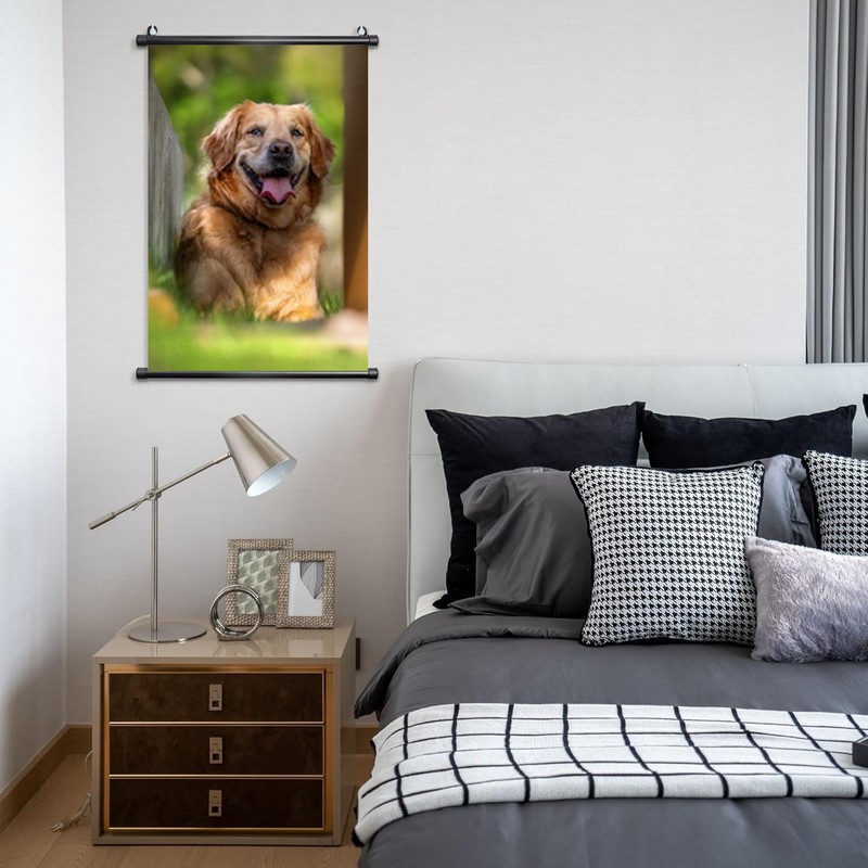 Custom Canvas Scroll Poster Personalized Customize Print Decor Wall 16 x24 inch gallery