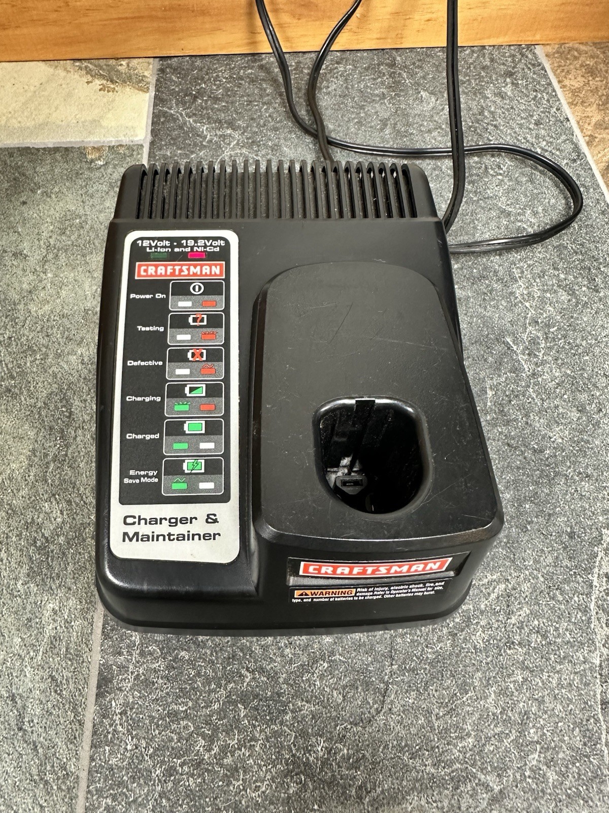 Craftsman 12-19.2v Battery Charger Maintainer 315.CH2030 OEM Genuine Original gallery