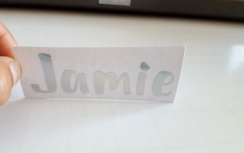 Custom Personalized Vinyl Lettering Name Decal Sticker Car Window Tumbler Flask gallery