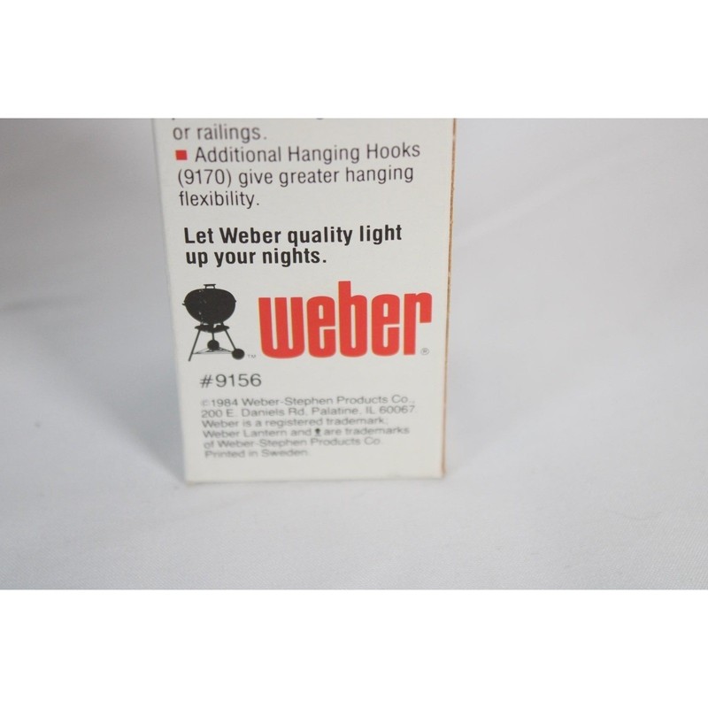 Weber Lantern Replacement Candles 6-Pack Unused Camping Outdoor Lighting gallery