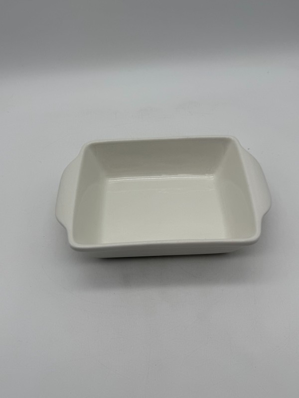 Cucina Porcelain White Rectangle Baking Dish 7.5"x5" gallery