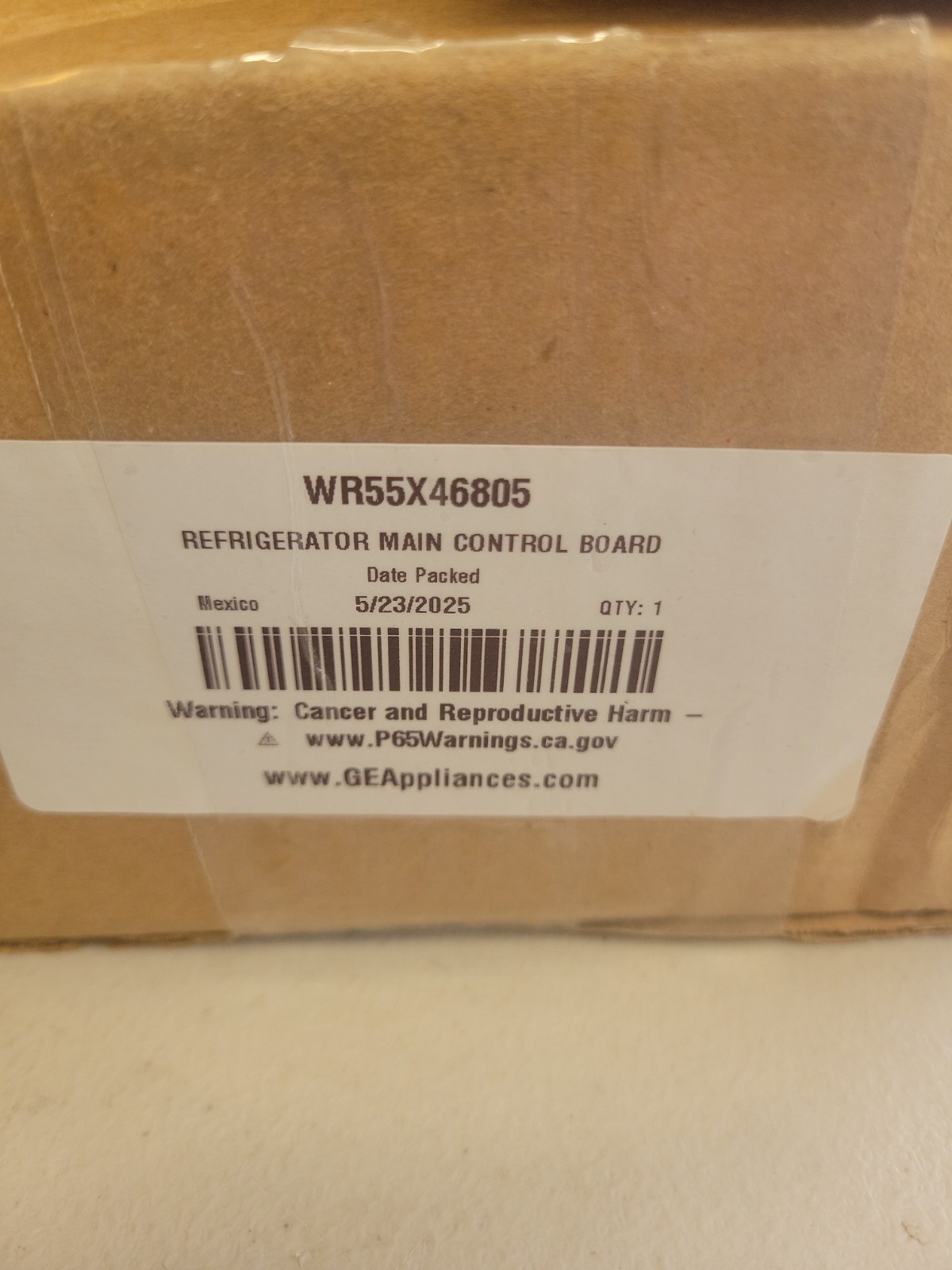 GE Refrigerator Main Control Board OEM WR55X38248 WR55X46805 1 Per Sale gallery