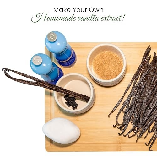25 Organic Madagascar Vanilla Beans - Grade A Bourbon Pods for Baking & Cooking gallery