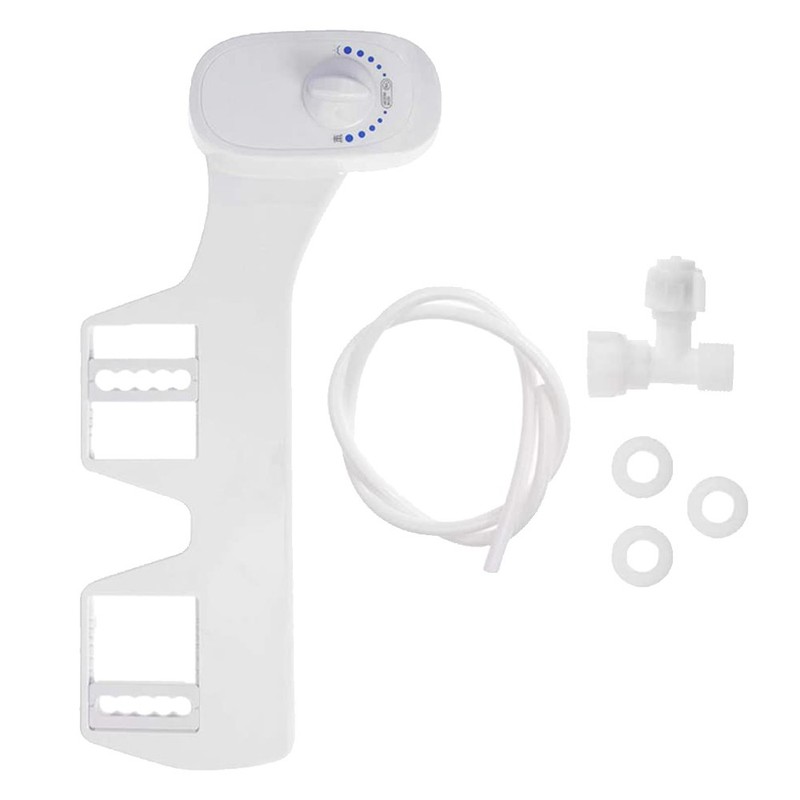 Deco Essentials Non-Electric Single Nozzle Toilet Seat Bidet for Standard 15/16" gallery