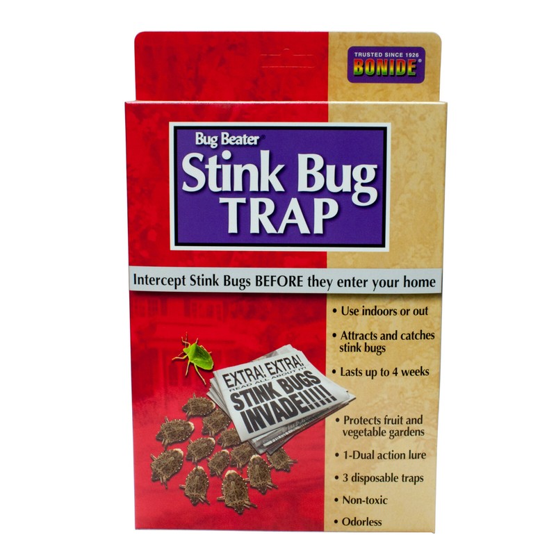Stink Bug Trap -3 Disposable Traps -Use Indoors or Outdoors -Lasts up to 4 Weeks gallery