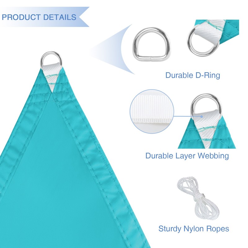 Waterproof Sun Shade Sail Rectangle Pool Awning Outdoor Sun Canopy Shelter Cover gallery