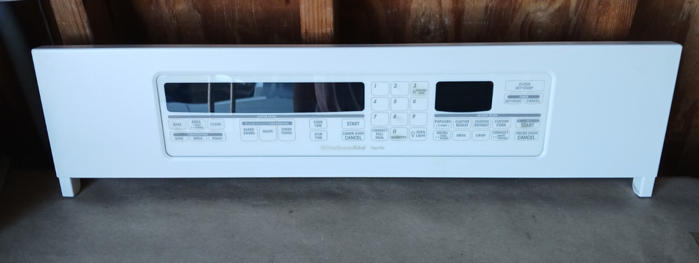 8302346 KitchenAid Superba Oven Control Panel Board Off-White OEM Genuine #7834