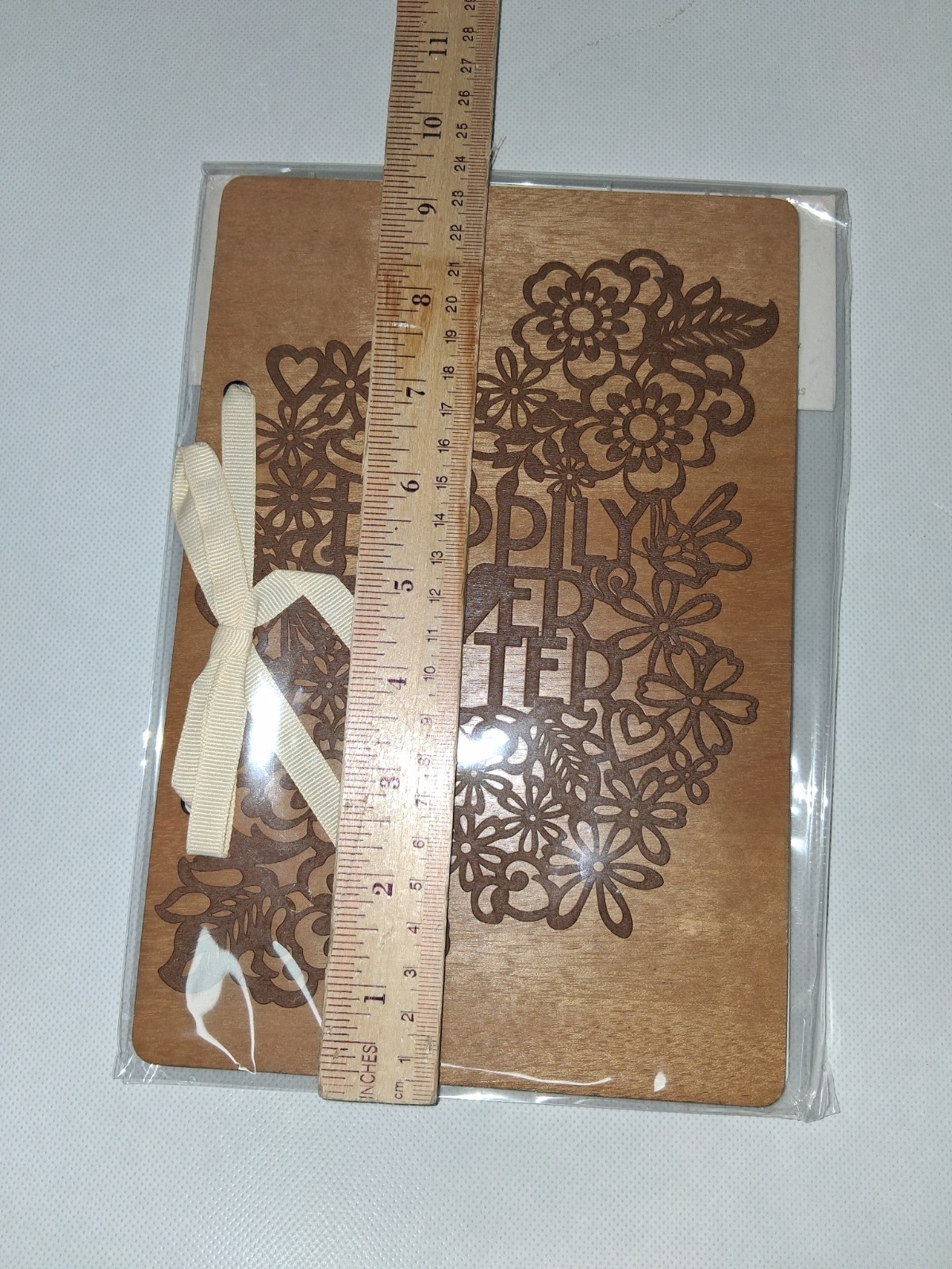 Hallmark Wedding Card Keeper Wooden Memory Book gallery