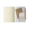 Delfonics Rollbahn Note Clear Cover: 5-1/2 in. x 7 in. (Clear) *for B6 / no note gallery