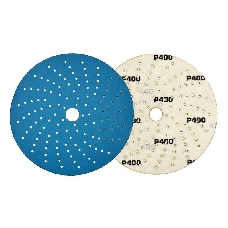 High Ground Blue Ceramic Hook & Loop 6" w/ Holes Sanding Disc gallery