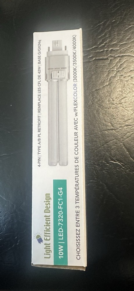Light Efficient Design 3000K/3500K/4000K LED Bulb