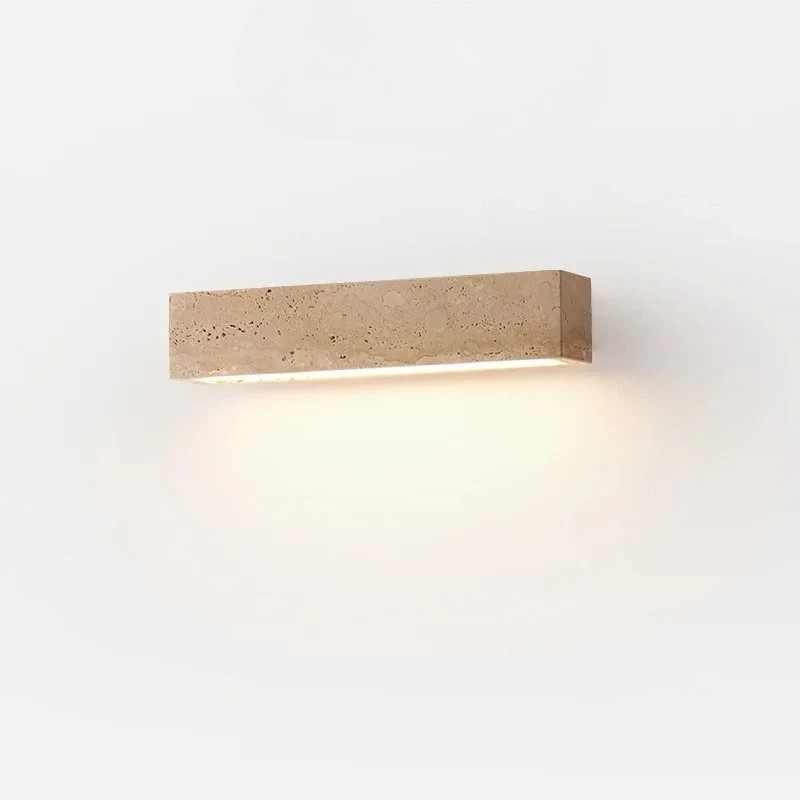 Wabi Sabi Wall Sconce Light | Minimalist Bedroom Wall Light 30cm 11.8in gallery