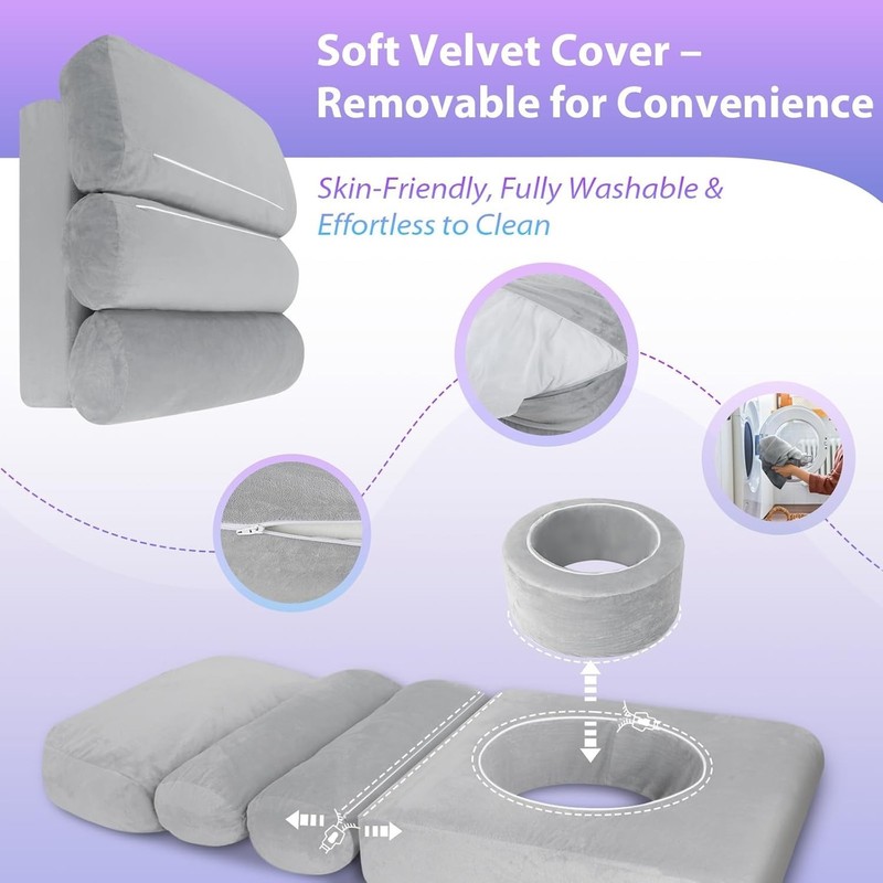 Ergonomic BBL Pillow after Surgery with HoleBBL Bed after Surgery for Sleeping, gallery