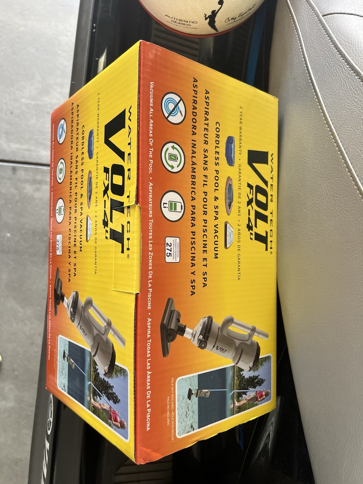 Volt FX-4LI Cordless Pool Spa Vacuum Rechargeable Handheld Cleaner for Swimming gallery