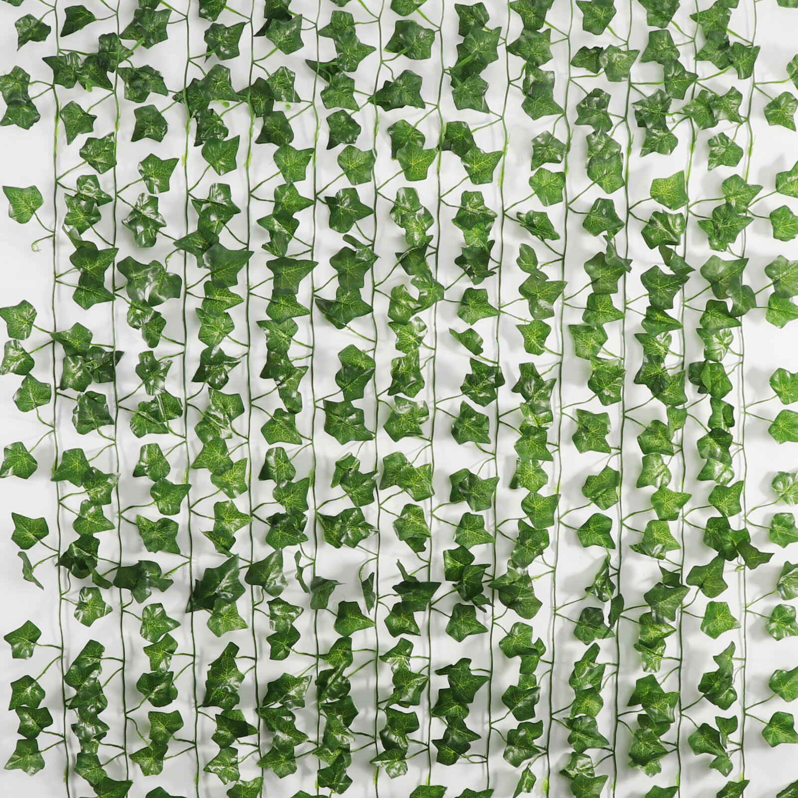EZFLOWERY 72 Strands 504 Feet Artificial Ivy Vines Leaves, Silk Garland Fake gallery