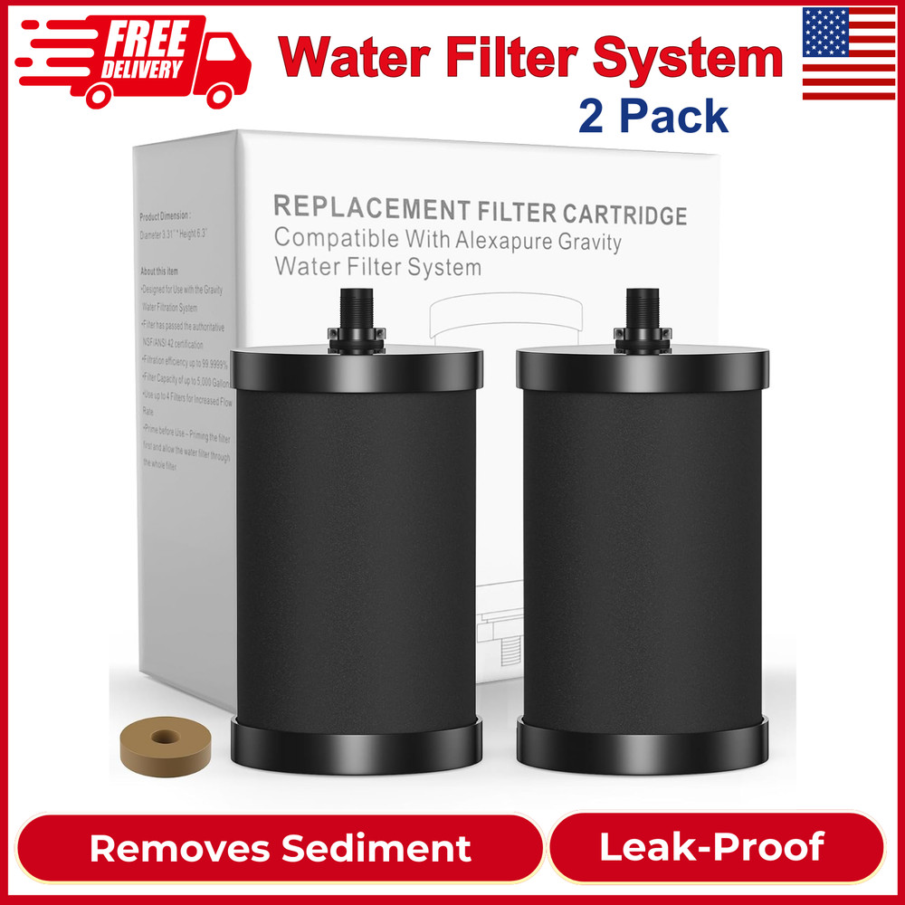 2387 Pro Replacement Water Filter Compatible With Alexapure Systems - 2 Filter