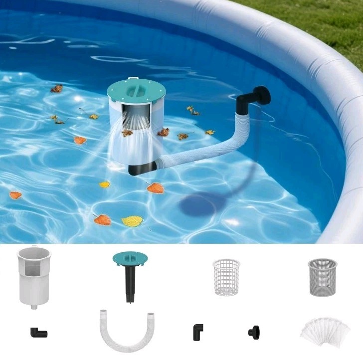 Pool Surface Float Skimmer, No Installation Required gallery