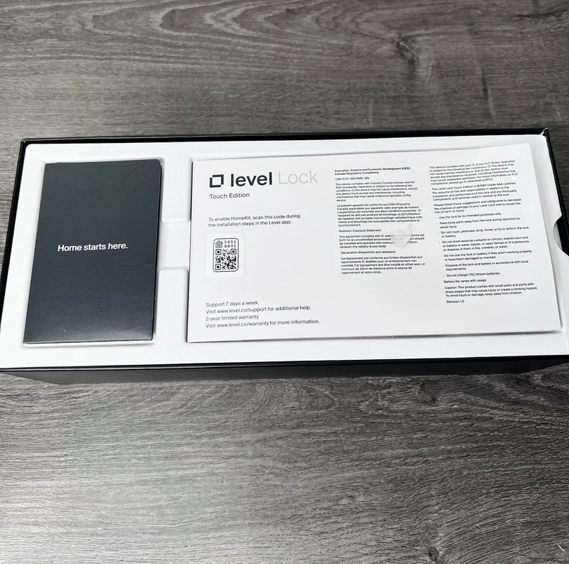 Open Box - Level Lock Touch Edition B2 (C-L12U) - Satin Nickel gallery
