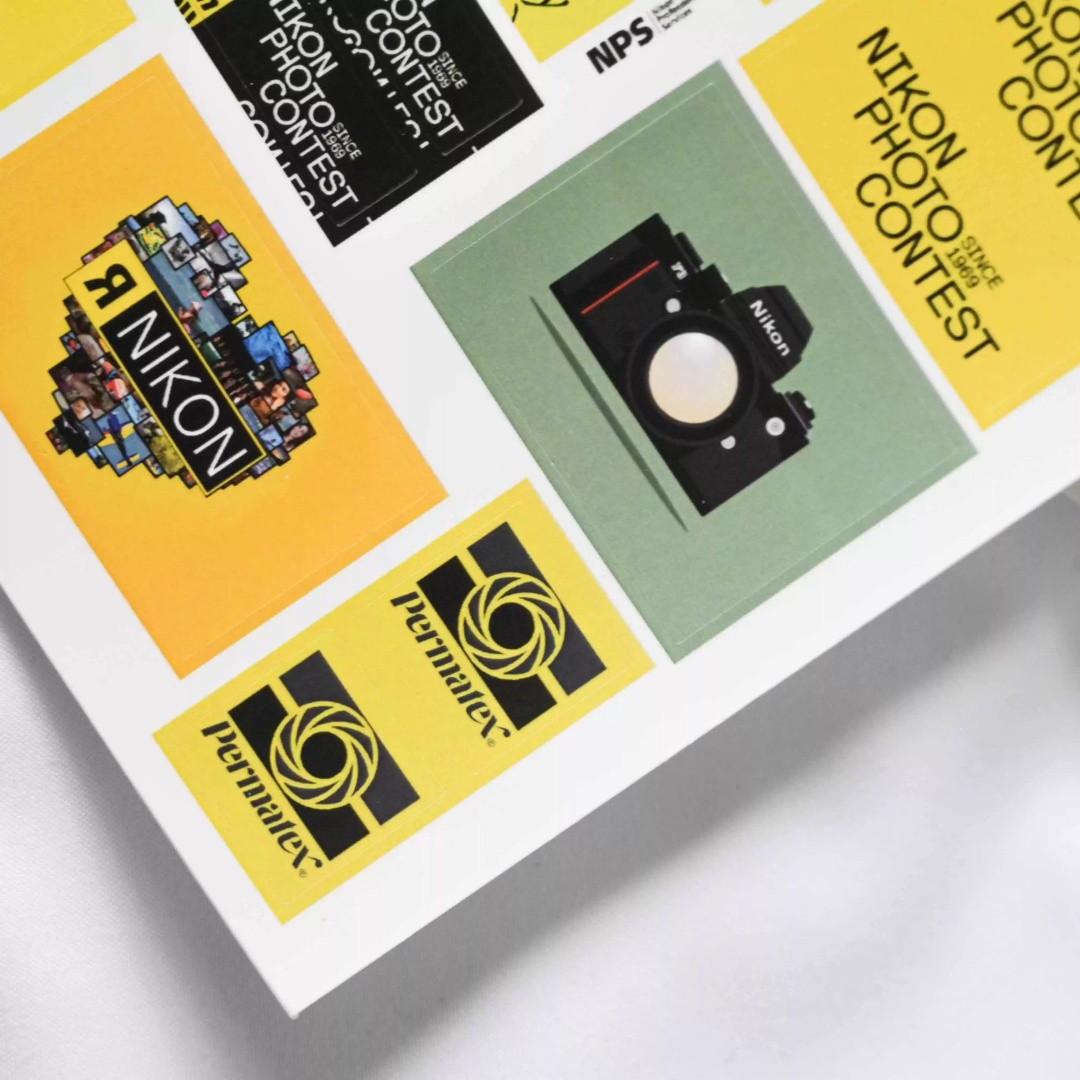 For Nikon Camera Sticker Lens Hood Decorative Sticker label gallery
