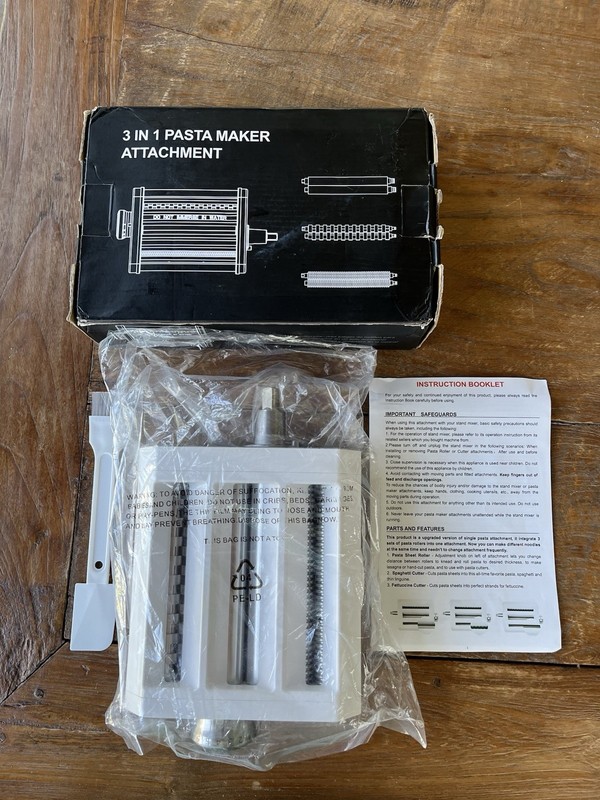 Universal 3 In 1 Pasta Maker Attachment For Standing Mixer New Open Box gallery