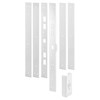 Jamb Repair and Reinforcement Kit, 59-1/2 In. Installed, Steel Construction, Whi gallery