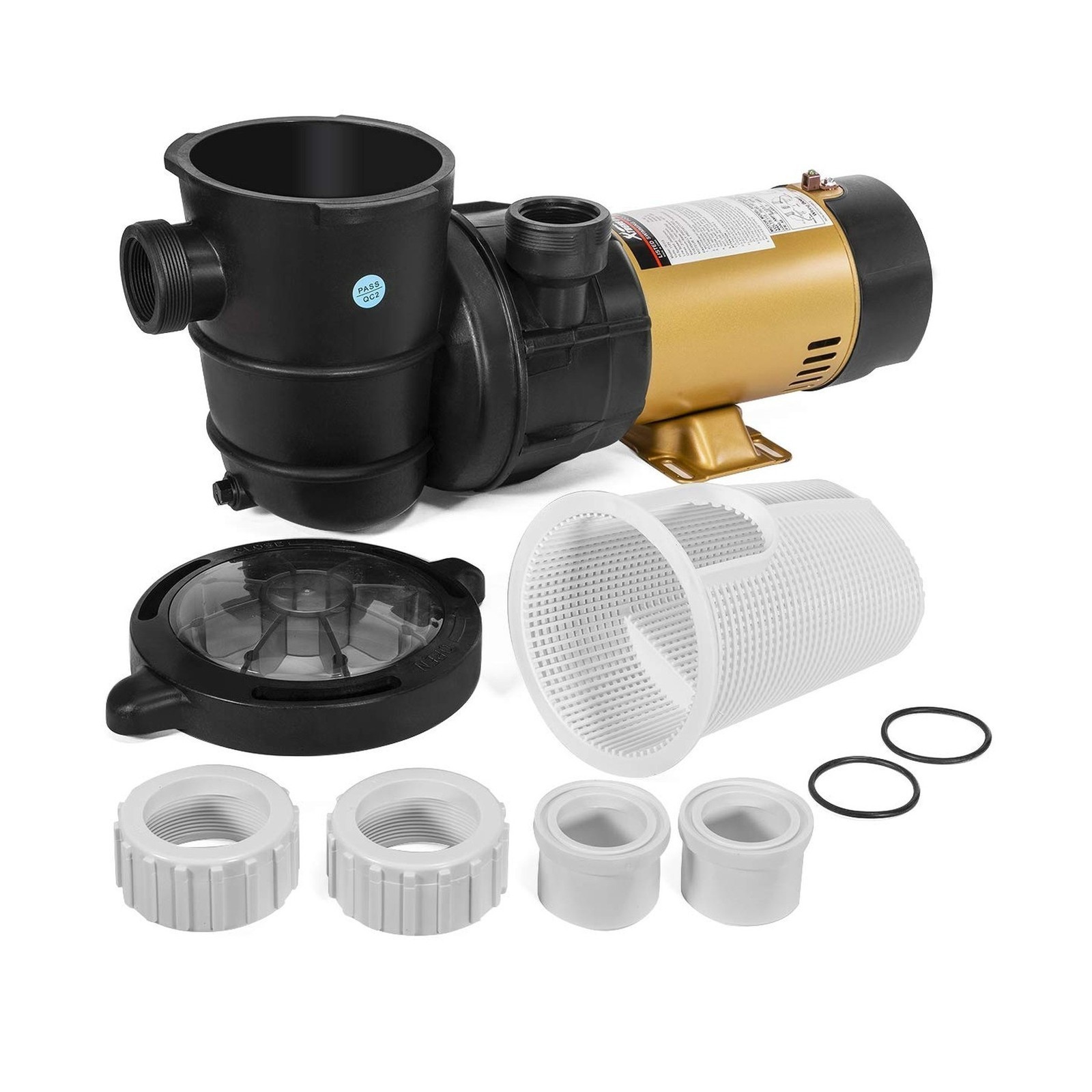 XtremepowerUS 1.5HP Variable 2-Speed Swimming Pool Pump High Flow Above-Groun... gallery