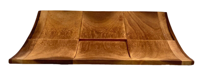 Rectangle Shape Mid-Century Modern Tiki Serving Tray, 14-1/8" x 9-3/8" Hawaii gallery