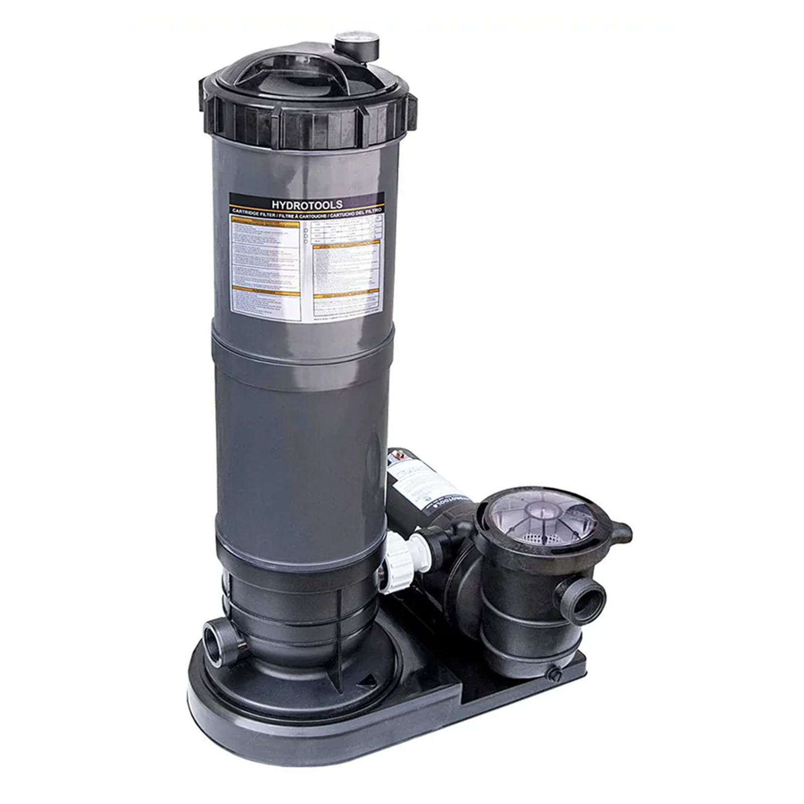 Swimline Cartridge Filter System 70 Sq Ft Sure Flo AG Pool with Pump and Cover gallery