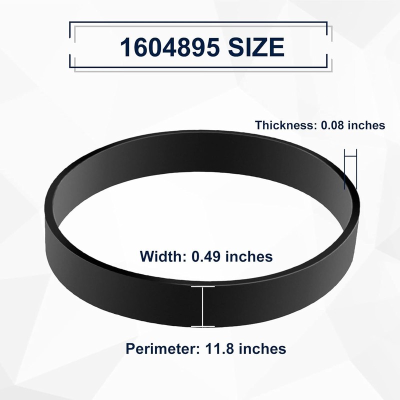4Pack For Bissell PowerForce Compact 1520 EasyVac Lightweight Vacuum Belt gallery