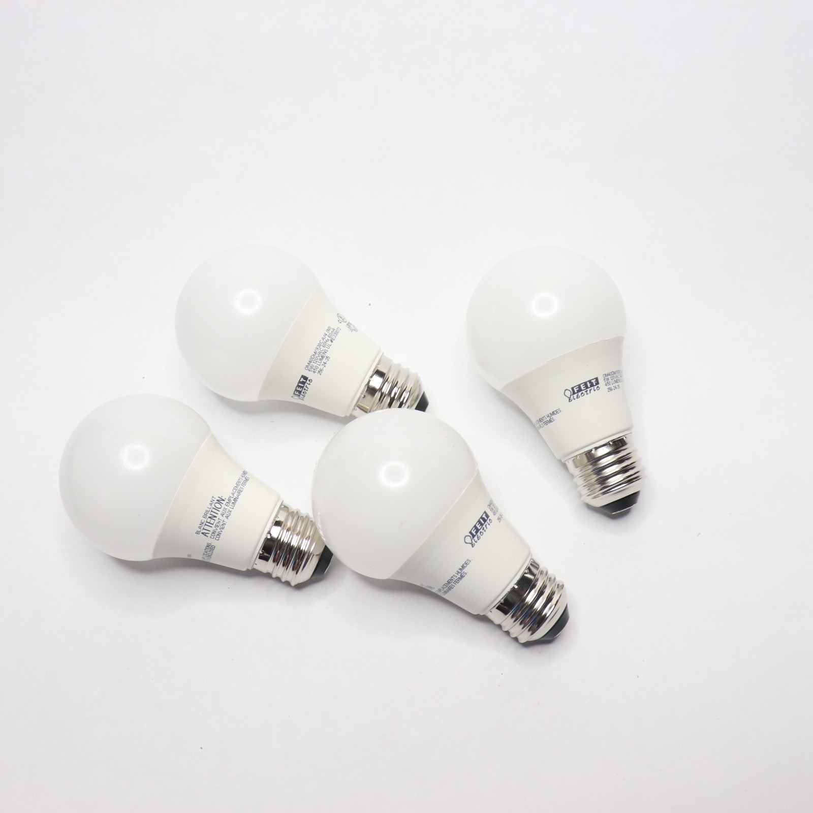 (4-Pk) Feit Electric LED Bulb Bright White 40 W OM40DM/930CA/4 gallery