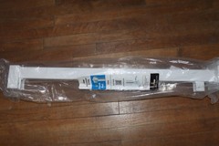 Peak Deck Railing Corner Post Kit White Aluminum 36 H x 4 W 36020