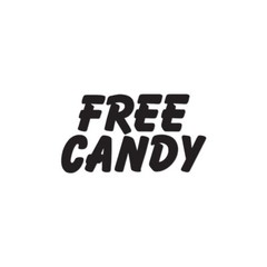 Free Candy – Vinyl Decal Sticker – Multiple Color & Sizes – ebn1823