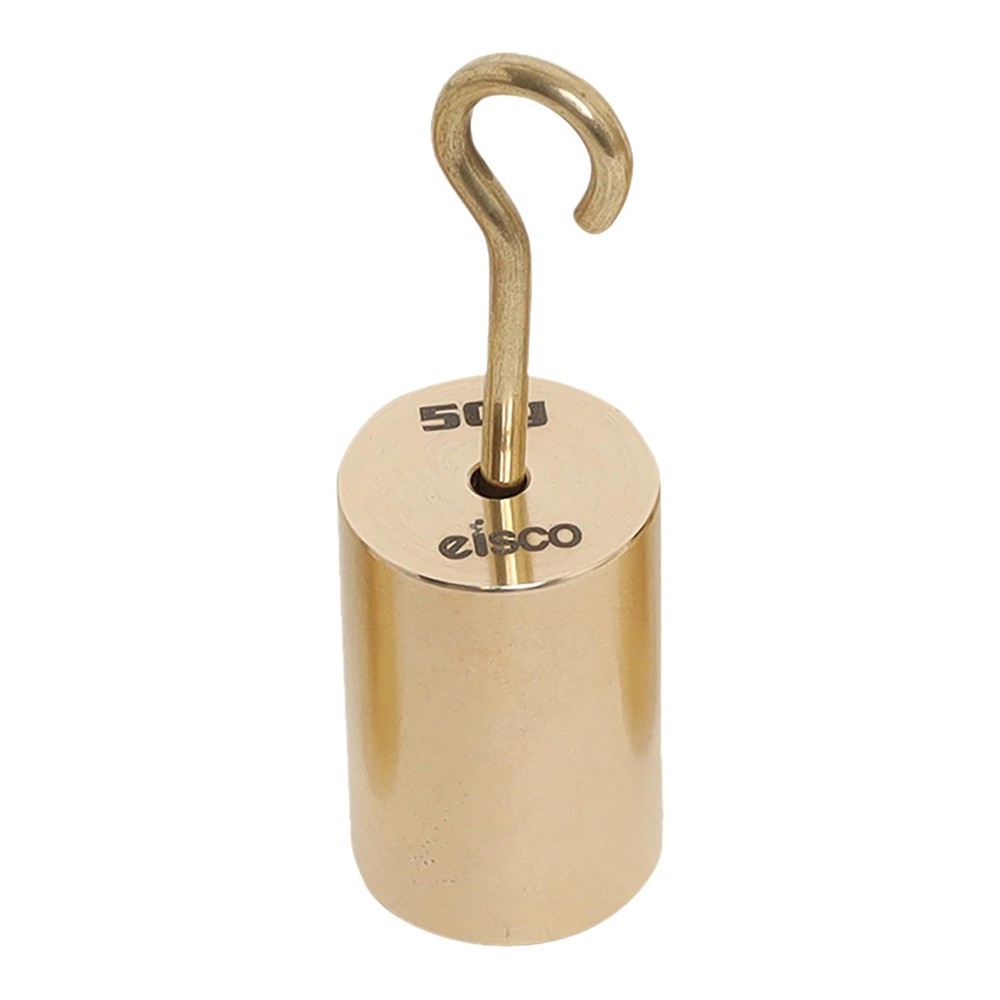 EISCO Double Hooked Weight Brass 50 Grams (0.11 Lbs.)