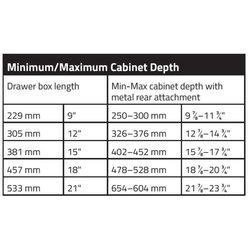6 Pair Soft Close Full Extension Undermount Drawer Slides gallery