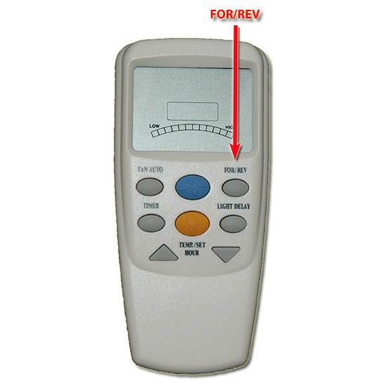 Genuine Hampton Bay Ceiling Fan Remote Control - CHQ7096T W/ REVERSE gallery