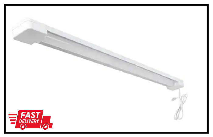 3 Ft. 30W 4000K Bright White LED Shop Light, 3000 Lumens, with Power Cord gallery