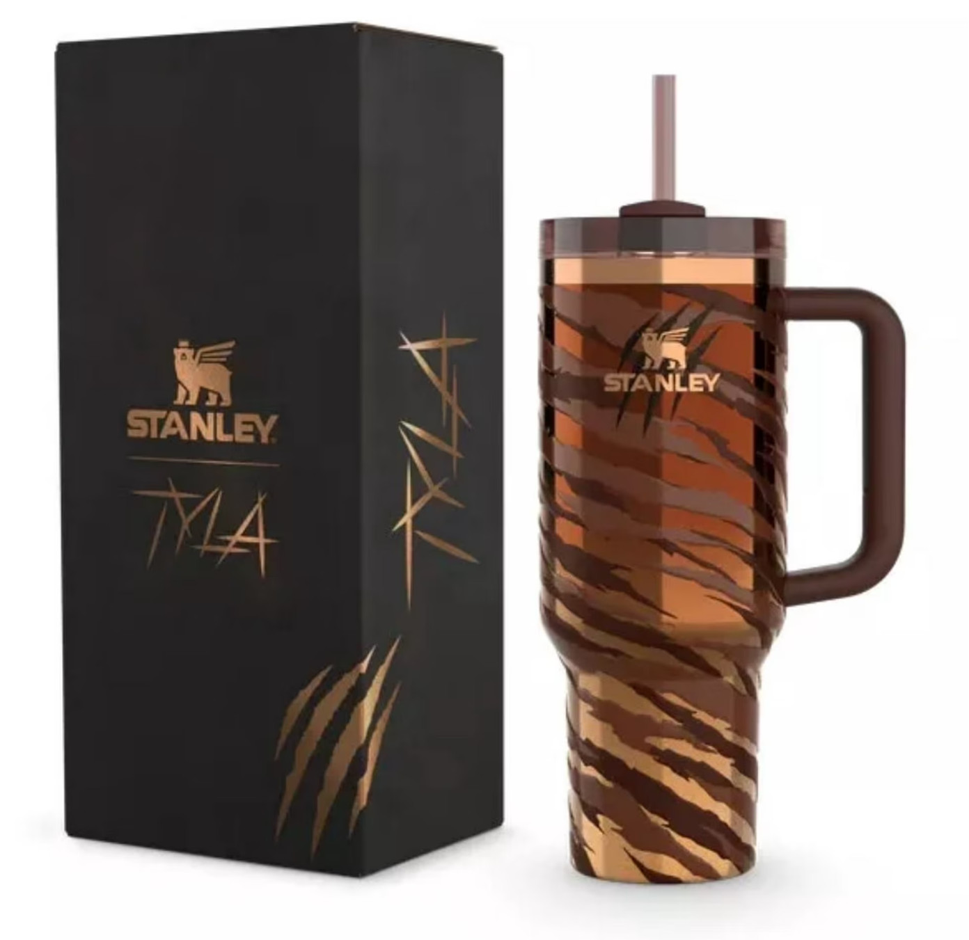 Stanley The Tyla Tyger Quencher H2.0 FlowState Tumbler 40OZ gallery