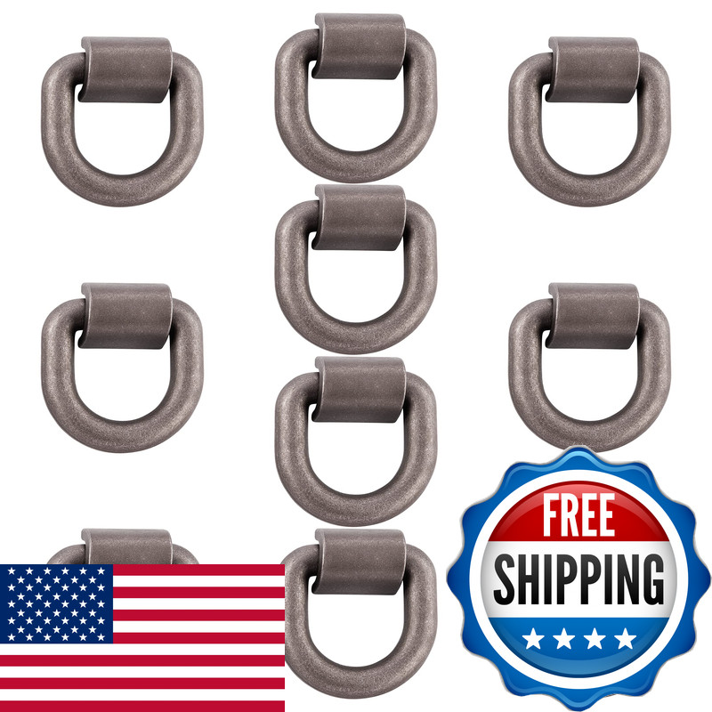 Goreks Weld On D Ring Mount 5/8 Inch Tie Down Anchor Bracket 18000 Pounds Break gallery