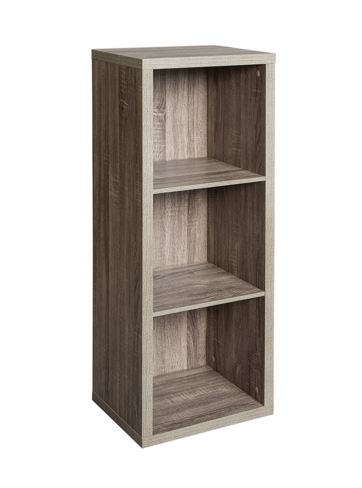 Closetmaid 3 Cube Storage Shelf Organizer Bookshelf Back Panel Easy Assembly gallery